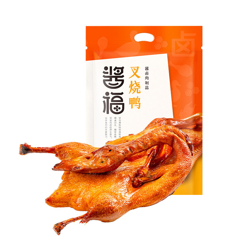 秋林里道斯叉烧鸭,肉质鲜美