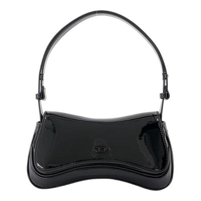 DIESEL Play Clutch 合成材质 手拿包 黑色