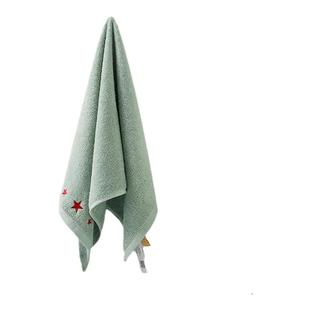 制式毛巾学校纯棉白色军训毛巾学生宿舍绿毛巾吸水军绿色正品毛巾