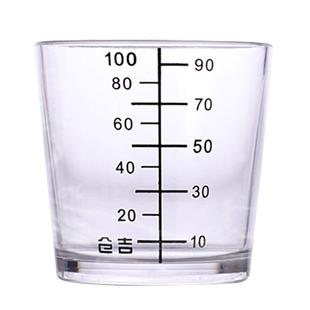 仓吉钓鱼量杯四件套竞技加厚带刻度钓鱼专用饵料杯开饵杯垂钓配件