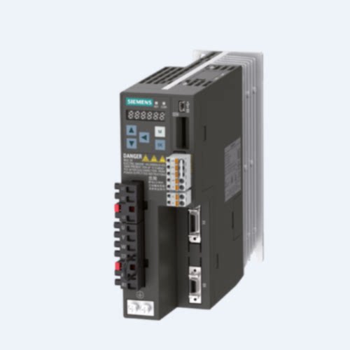 议价西门子 V90电机驱动器6SL3210-5FE10-4UF0   400V  0.4KW PN
