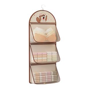 内衣收纳袋挂式学生宿舍挂袋家用衣柜放袜子收纳网兜内裤收纳神器