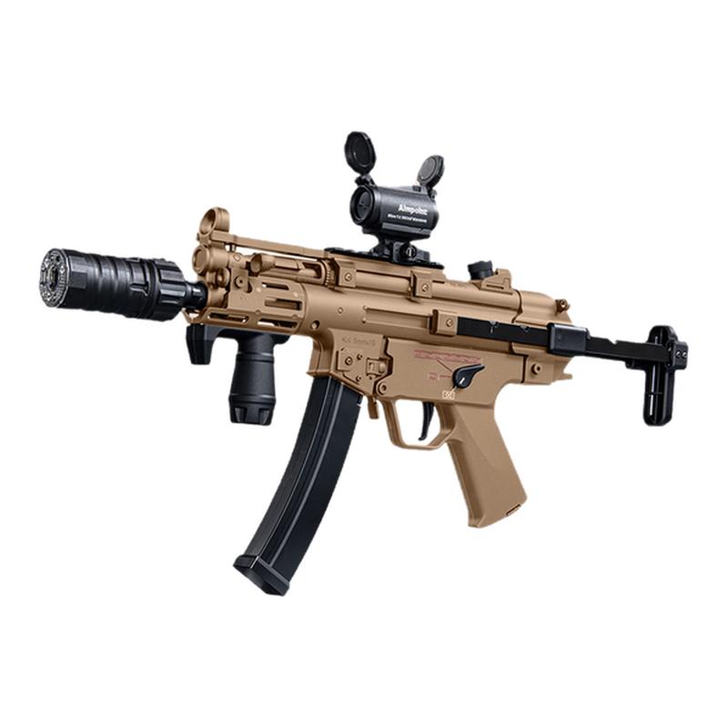盛烨MP5K夜光版电动回膛玩具枪空挂短突冲锋青少年wargame模型