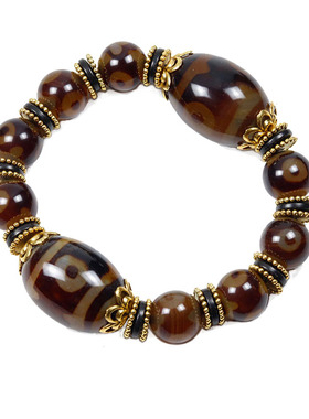 西藏天眼文玩玛瑙手链玛瑙民族风