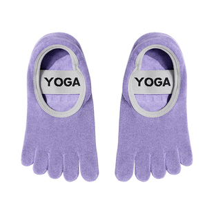 361度瑜伽袜普拉提防滑袜子专业女夏季短款五指袜室内运动健身袜