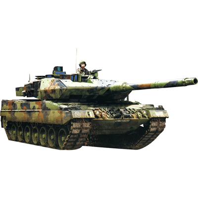 麦田豹2A6主战坦克拼装模型