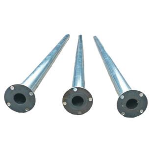 镀锌立杆广角镜爆闪灯安装立柱道路交通标志牌安装立柱凸透镜立杆