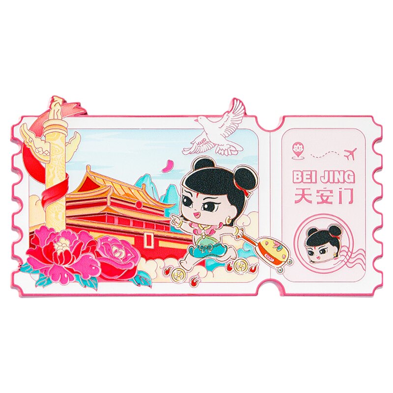 上影元品哪吒闹海北京系列冰箱贴装饰磁吸创意周边送礼礼品摆件