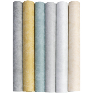 非自粘墙纸无纺布纯色条纹灰色壁纸店铺装修卧室亚麻布纹工程刷胶