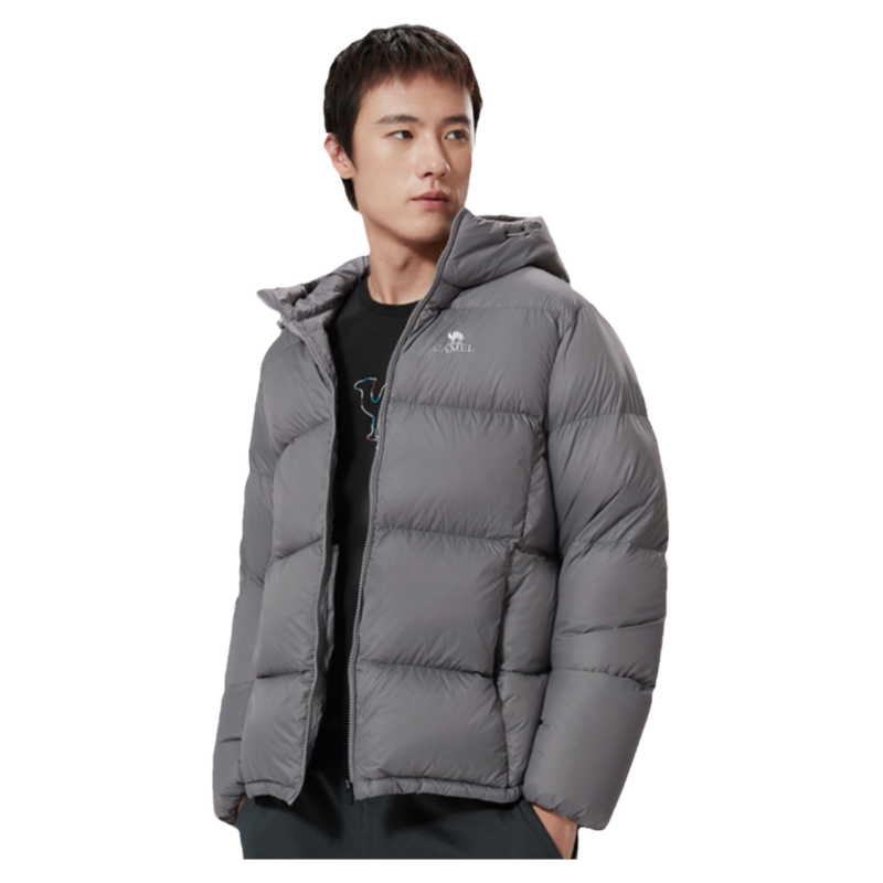 加厚保暖户外短款羽绒服骆驼