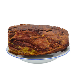 青海特产特色小吃西宁虎台玫瑰饼锅盔2斤装甜馍馍饼子花饼食品