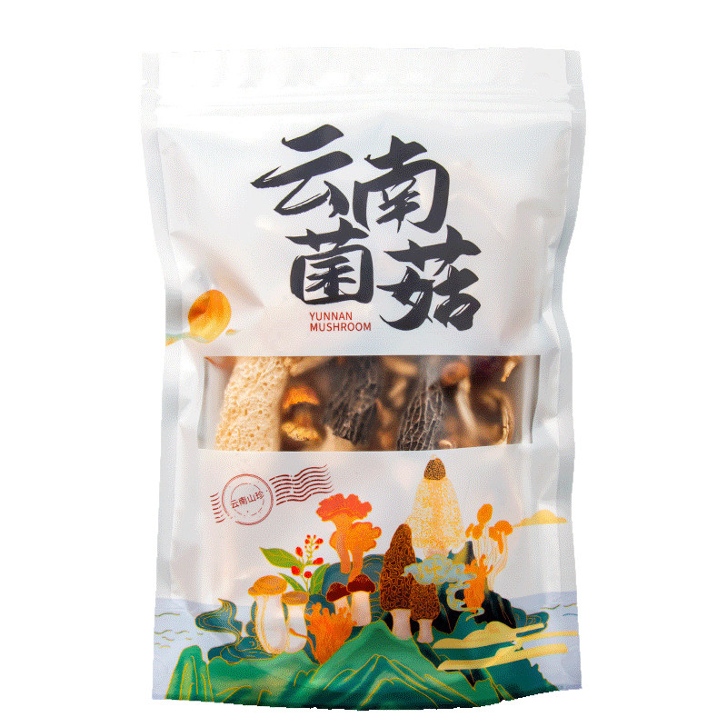 云南菌菇汤料包九种菌七彩菌汤包干货组合/料包/汤包