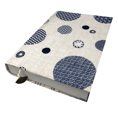 手工布封皮可定制ins和风书衣