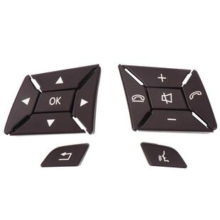 适用奔驰ML350 GL400 GLE450 GLS多功能方向盘开关按钮按键贴纸片