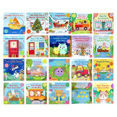 100选5singalong英文童谣机关书