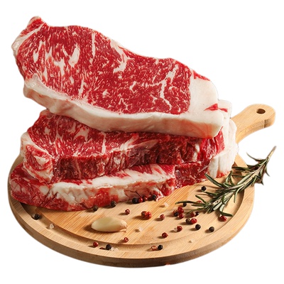 澳洲进口和牛M9眼肉牛排雪花牛肉