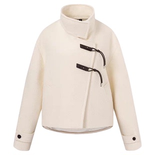 秒发！热巴田曦薇明星同款2026韩国纯色立领100羊毛大衣呢外套女