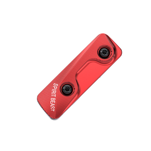 灵兽适用九号机械师二代风挡装饰盖改装电动车前仪表挡风铝合金板