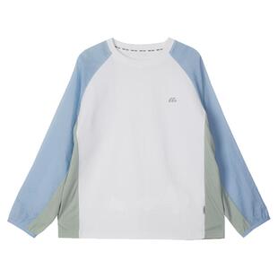 咕噜日记童装儿童速干长袖2026春夏男女童圆领轻薄上衣中童透气T