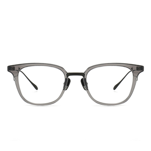 误判张智霖同款眼镜男款近视可配度数斯文复古老钱风纯钛眼镜框架