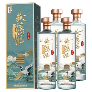 黄鹤楼酒国风清香型53度4瓶整箱