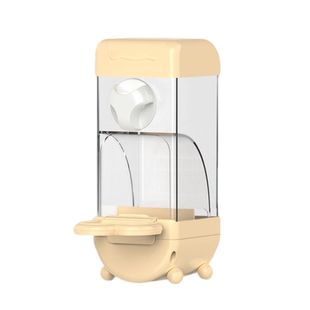 新款鹦鹉喂食器鸟食盒磁吸挂式防溅撒食盒谷壳分离大容量投喂神器