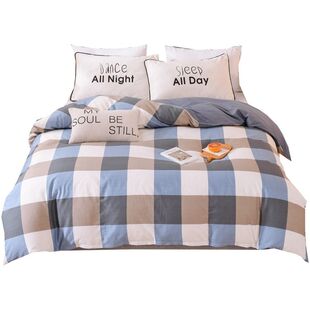 被套全棉纯棉单件被罩单人秋冬150x200x2301.5米单独被单双面亲肤