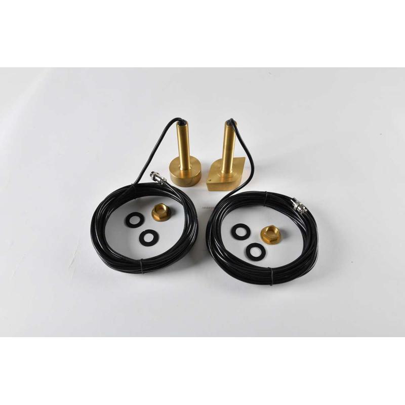 船用测水仪探头彩色测深仪探头鱼探器探头 传感器换能器 圆型船型