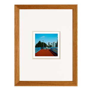 鲁大爷实木精致照片相框框摆台打印结婚照7寸八寸婚纱照儿童成长