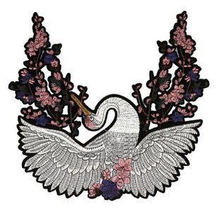 史努比大号刺绣布贴图案羽绒服补丁贴米奇装饰贴布破洞无痕贴