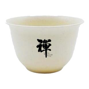 稻壳一次性功夫小茶杯杯架可降解试饮杯高档茶具品茗杯厚定制logo