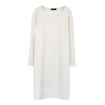 凤凰依屋大码加绒保暖气质长裙