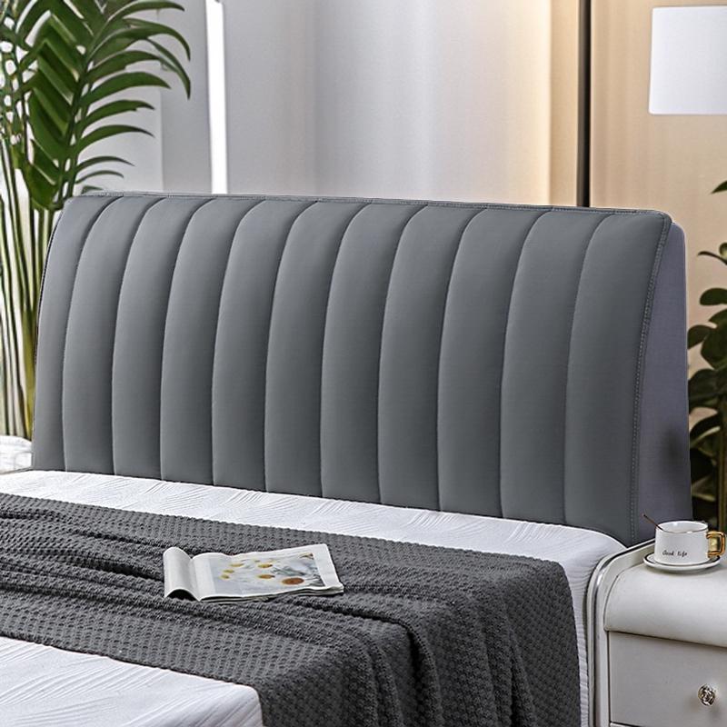 科技布免洗床头套罩2024新款全包防尘加厚床头软包靠背床头罩通用