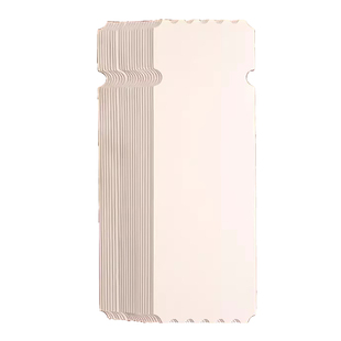 票根水彩纸邮票空白手账画纸明信片300g木浆细纹异形书签创意卡片