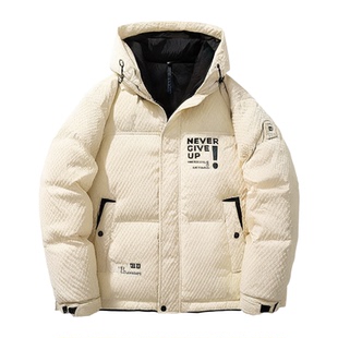 冬季新款青少年保暖棉衣初中学生连帽冲锋衣男生大童棉服外套潮牌