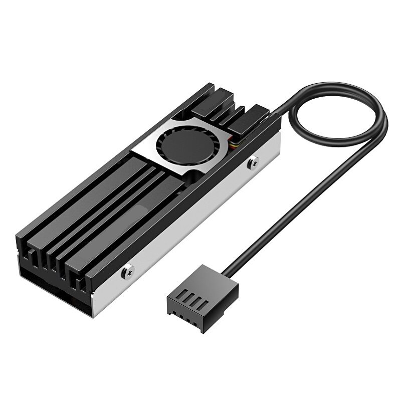 ineoM2涡轮风扇复合铜管双面散热器0导热片nvmeSSD散热马甲盔甲M4