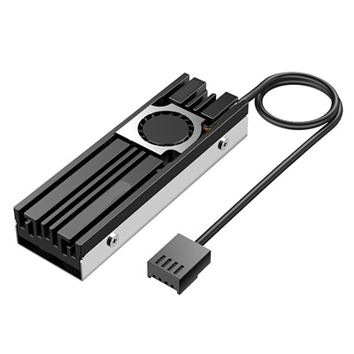 ineoM2涡轮风扇复合铜管双面散热器0导热片nvmeSSD散热马甲盔甲M4