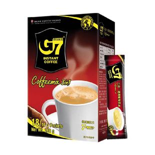 【自营】中原G7咖啡三合一速溶咖啡粉原味特浓越南进口咖啡提神
