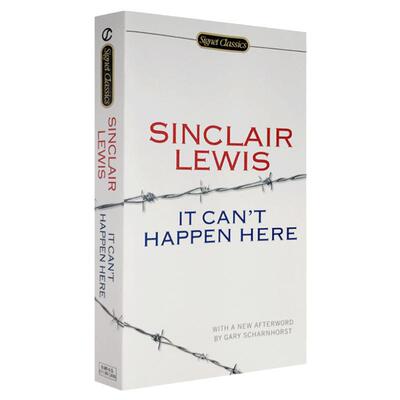 It Can't Happen Here 不会发生在这里 英文原版书 英文版反乌托邦小说 诺贝尔文学奖及普利策奖得主辛克莱刘易斯作品进口书籍