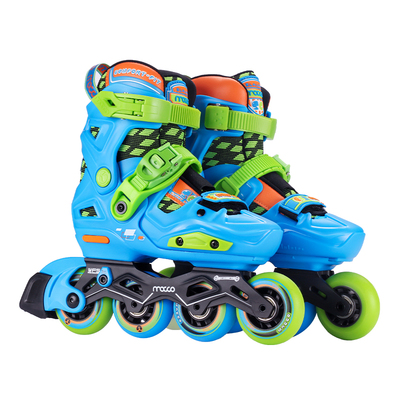 初学者轮滑鞋米高男女童无闪光灯