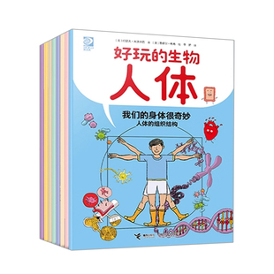 好玩的生物·人体全8册6-12岁青少年小学生初中课外启蒙科普读物阅读书籍了解人体奥秘学会健康生活从细胞到器官·骨骼和肌肉系统