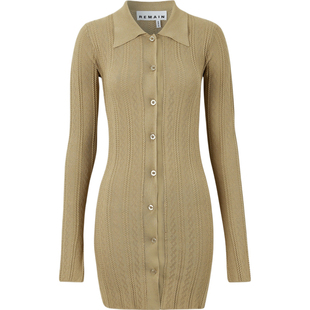 【折扣】REMAIN BIRGER CHRISTENSEN 秋冬女士混纺针织开襟衫