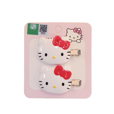 三丽鸥发夹亚克力可爱萌发夹搭配