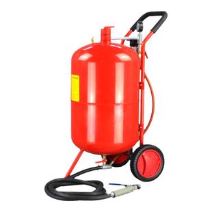 可移动罐式桶式喷砂机加压5/1020加仑除锈去氧化去杂质虹吸式喷砂