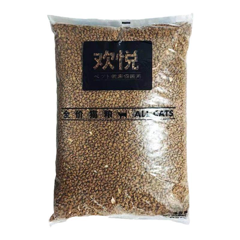 欢宠侠欢悦猫粮10斤三文鱼小鱼干英短美短布偶通用营养全价成幼猫