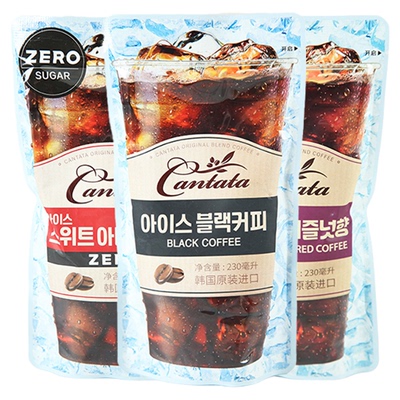 韩国进口乐天康塔塔拿铁美式咖啡