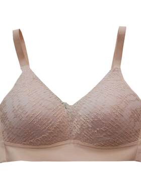 逸兰儿天然轻薄无痕乳胶文胸蕾丝
