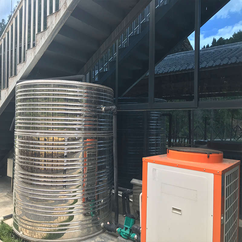 加厚保温水箱不锈钢水箱304蓄热防冻圆形方形水塔储水罐1吨2T厂家