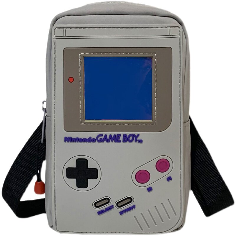 ins游戏机斜挎包任天堂GAMEBOY休闲儿童简约卡通单肩包女生小方包