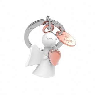比利时守护天使钥匙扣挂件 治愈系生日礼物送女友metalmorphose